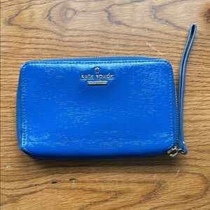 Kate Spade Vibrant Blue Wristlet